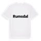 Rumsdal fetstil t-shirt