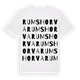 Rumshorva ordlek t-shirt