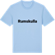 Blue Soul t-shirt med Rumskulla fetstil t-shirt