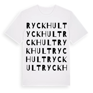 Ryckhult ordlek t-shirt – ekologisk bomull t-shirt från Pinshirt