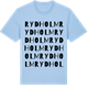 Blue Soul t-shirt med Rydholm ordlek t-shirt