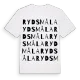 Rydsmåla ordlek t-shirt