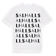 Salhall ordlek t-shirt