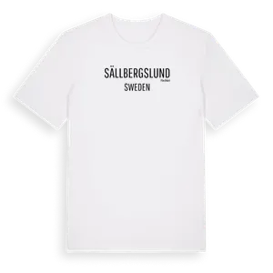 Sällbergslund i Sverige t-shirt – ekologisk bomull t-shirt från Pinshirt