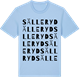 Blue Soul t-shirt med Sälleryd ordlek t-shirt