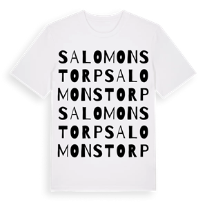 Salomonstorp ordlek t-shirt – ekologisk bomull t-shirt från Pinshirt