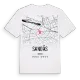 Sandås karta t-shirt