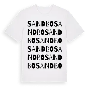 Sandbo ordlek t-shirt – ekologisk bomull t-shirt från Pinshirt