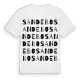 Sandebo ordlek t-shirt