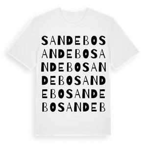 Sandebo ordlek t-shirt – ekologisk bomull t-shirt från Pinshirt