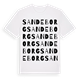 Sandeborg ordlek t-shirt