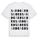 Sandgårdsborg ordlek t-shirt