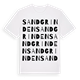 Sandgrinden ordlek t-shirt