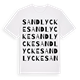 Sandlycke ordlek t-shirt