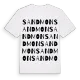 Sandmon ordlek t-shirt