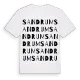 Sandrum ordlek t-shirt