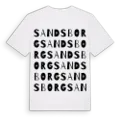 Sandsborg ordlek t-shirt