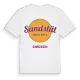 Sandslät cirkel t-shirt