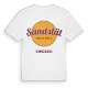 Sandslät cirkel t-shirt