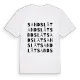 Sandslät ordlek t-shirt