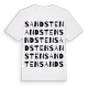 Sandsten ordlek t-shirt