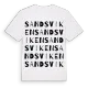 Sandsviken ordlek t-shirt