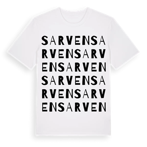 Sarven ordlek t-shirt – ekologisk bomull t-shirt från Pinshirt