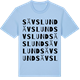 Blue Soul t-shirt med Sävslund ordlek t-shirt