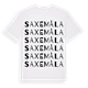 Saxemåla ordlek t-shirt