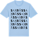 Blue Soul t-shirt med Saxnäs ordlek t-shirt