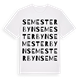 Semesterbyn ordlek t-shirt