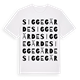 Siggegärde ordlek t-shirt