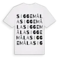 Siggemåla ordlek t-shirt