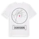 White t-shirt med Sigridsborg t-shirt