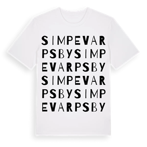 Simpevarps by ordlek t-shirt – ekologisk bomull t-shirt från Pinshirt