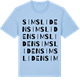 Blue Soul t-shirt med Simsliden ordlek t-shirt
