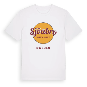 Sjöabro cirkel t-shirt – ekologisk bomull t-shirt från Pinshirt