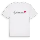 Sjöända hjärta t-shirt