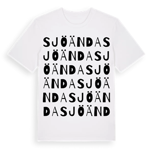 Sjöända ordlek t-shirt – ekologisk bomull t-shirt från Pinshirt
