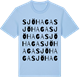 Blue Soul t-shirt med Sjöhaga ordlek t-shirt