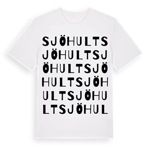 Sjöhult ordlek t-shirt – ekologisk bomull t-shirt från Pinshirt
