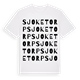 Sjoketorp ordlek t-shirt