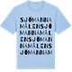 Blue Soul t-shirt med Sjömannamålen ordlek t-shirt