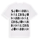 Sjömannamålen ordlek t-shirt
