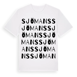 Sjömans ordlek t-shirt – ekologisk bomull t-shirt från Pinshirt