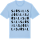 Blue Soul t-shirt med Sjösala ordlek t-shirt