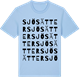 Blue Soul t-shirt med Sjösätter ordlek t-shirt