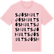Pink Cotton t-shirt med Sjöshult ordlek t-shirt