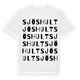 White t-shirt med Sjöshult ordlek t-shirt