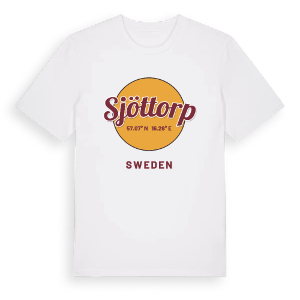 Sjöttorp cirkel t-shirt – ekologisk bomull t-shirt från Pinshirt